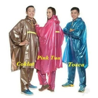 JAS HUJAN PONCO TANGAN CELANA - PONCHO CELANA TIGER HEAD type 68214