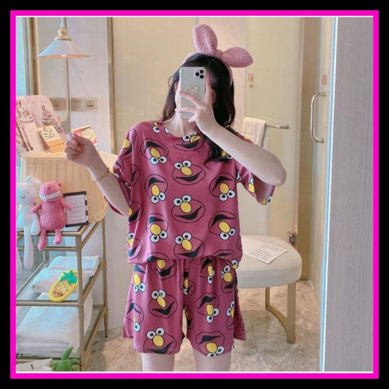 Set piyama import korean fashion