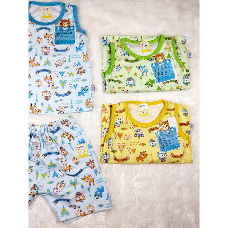 3  Pcs Setelan arthur Baju Putung ukuran size S - XL