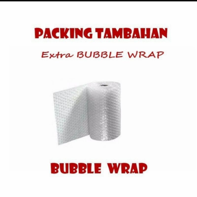 Bubble Wrap Tambahan Packing Supaya Aman Buble Wraps Plastik Gelembung Safety Pack