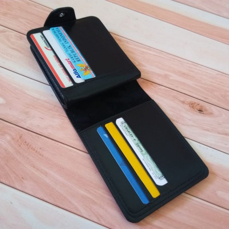 Dompet kancing Dompet kulit import L06