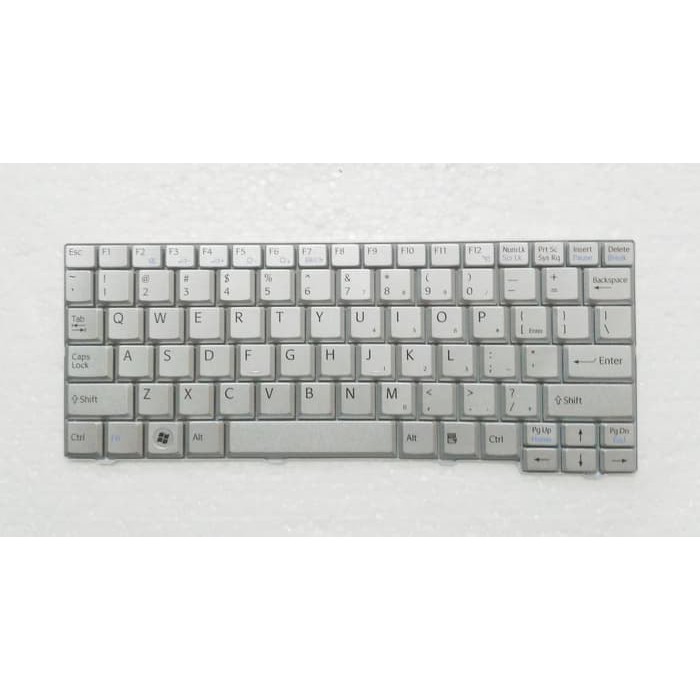 Keyboard Sony VPCM VPC-M21 VPC-M12 UK V091978CS1 Silver