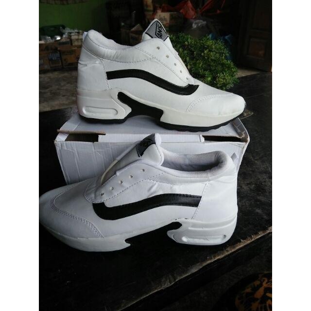 SEPATU SNEAKERS WANITA VANSS TERBARU-PUTIH