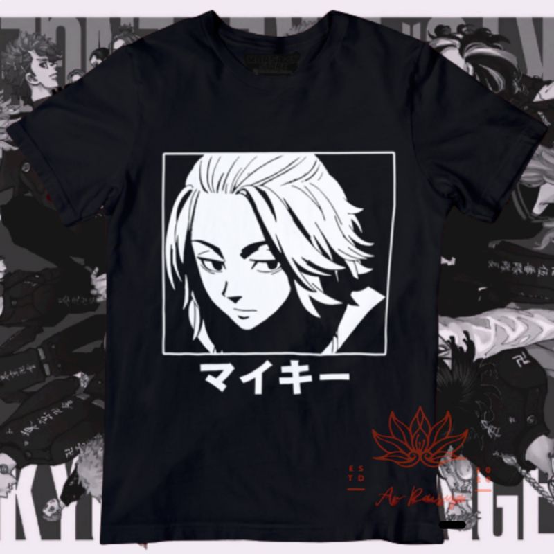 kaos Mikey/T-shirt Mikey/Kaos Tokyo revengers/T-shirt Tokyo revengers/Kaos keren/Baju Tokyo revenger