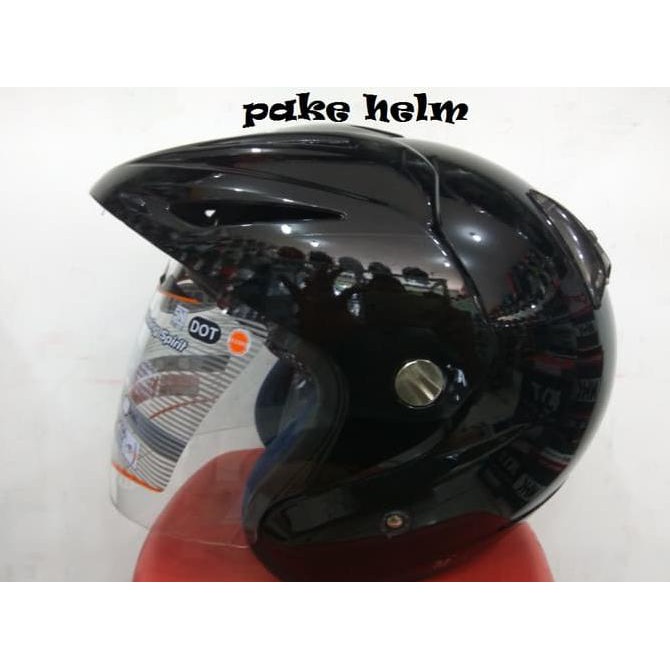 Helm Ink Cx 22 Sport Hitam Glossy Cx22
