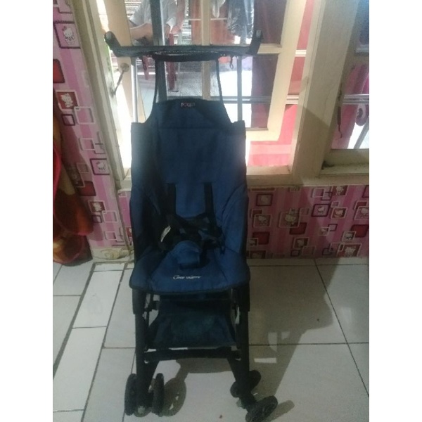 preloved stroller pockit second