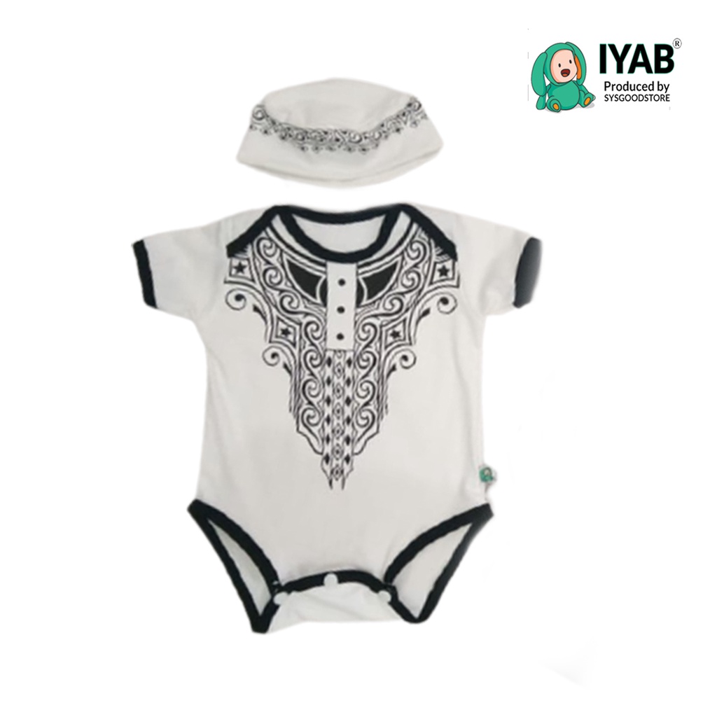 IYAB Baju Bayi Jumper Bayi Laki Laki Koko Aqiqah