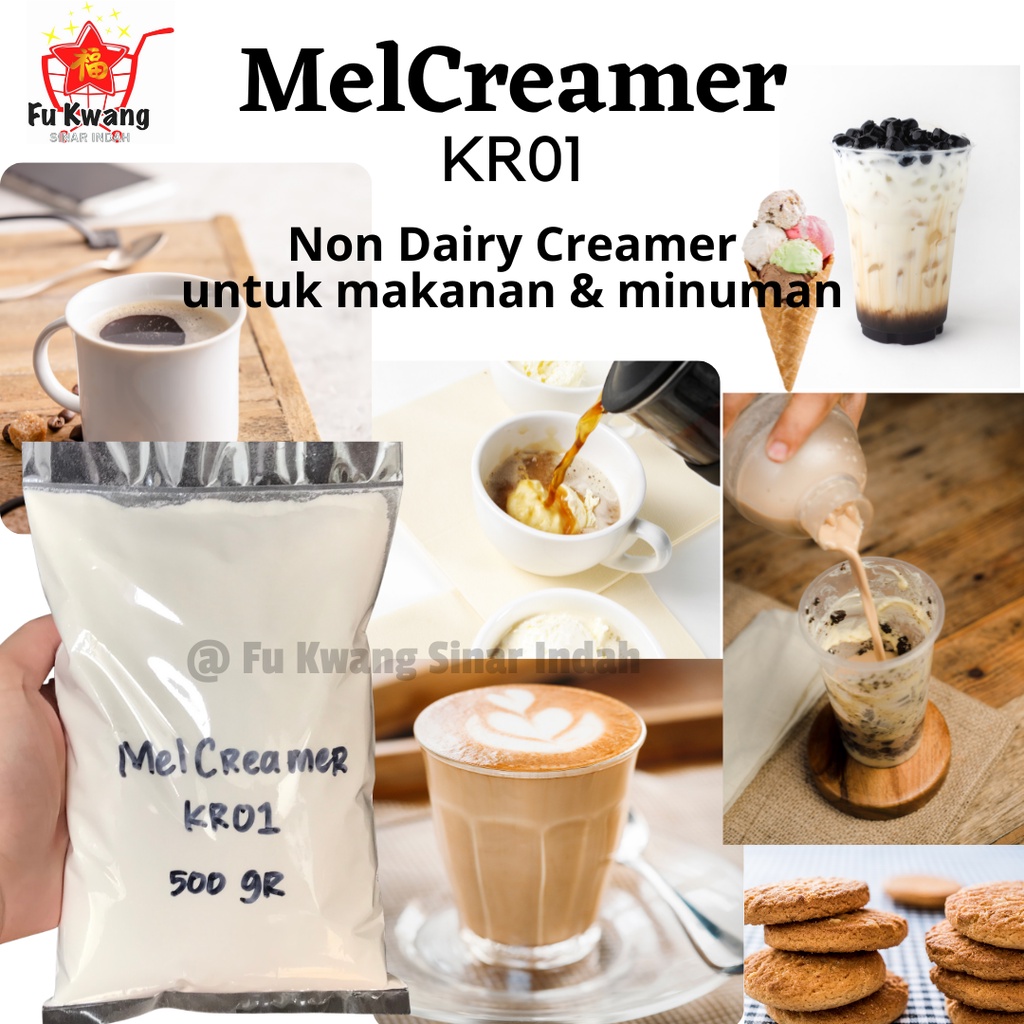 

Melcreamer KR01 / Mel Non Dairy Creamer Krimer Melkrimer 500 gram