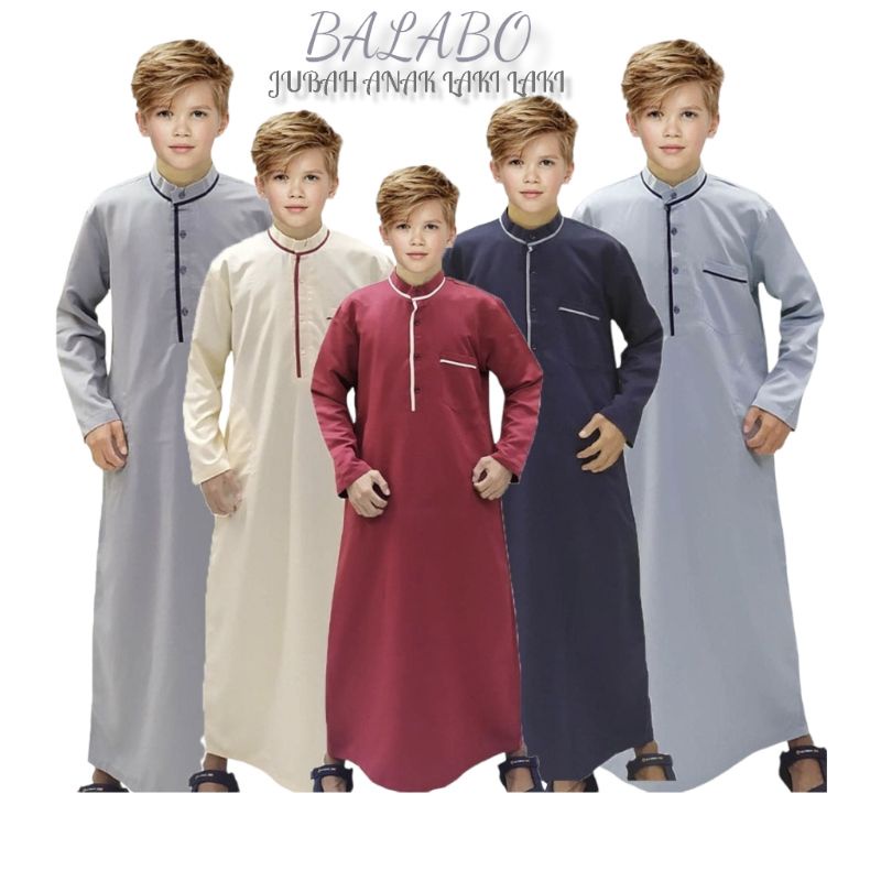 Jubah Anak Laki Laki GAMIS ANAK PREMIUM Baju Koko Jubah Anak Laki Laki Tanggung tangan panjang terbaru
