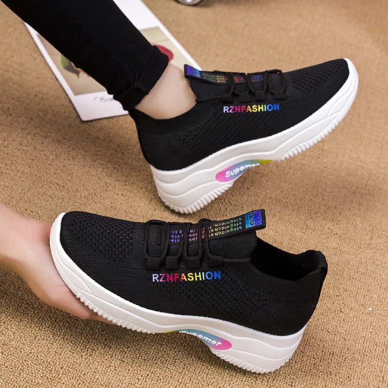 {FREE BOX} Sepatu Sneakers Import Wanita Korean Style Terbaru - N-66