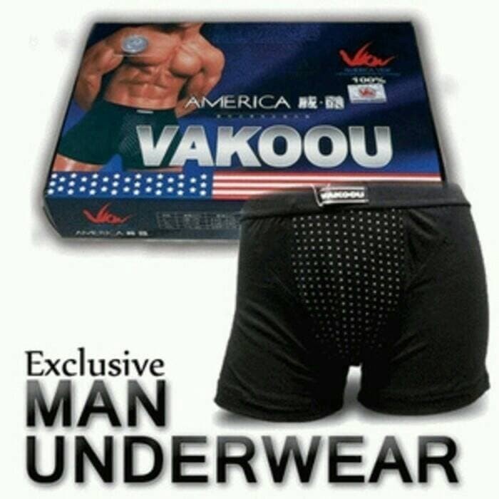 UNDERMAN DENGAN SERAT BOXER MAGNETIC CELANA DALAM