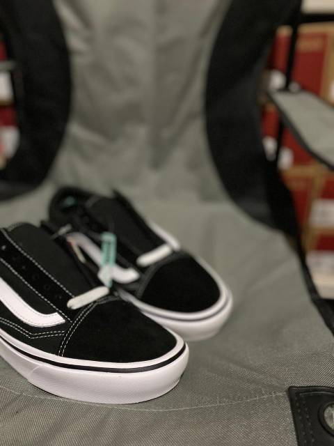 VANS OLD SKOOL BLACK/WHITE COMFYCUSH