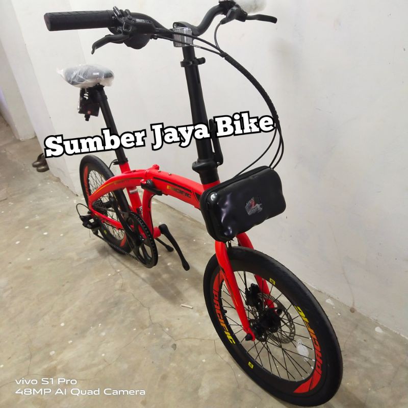 Sepeda Lipat 20 Inch Pacific 2980 RX 7.0 Hydraulic