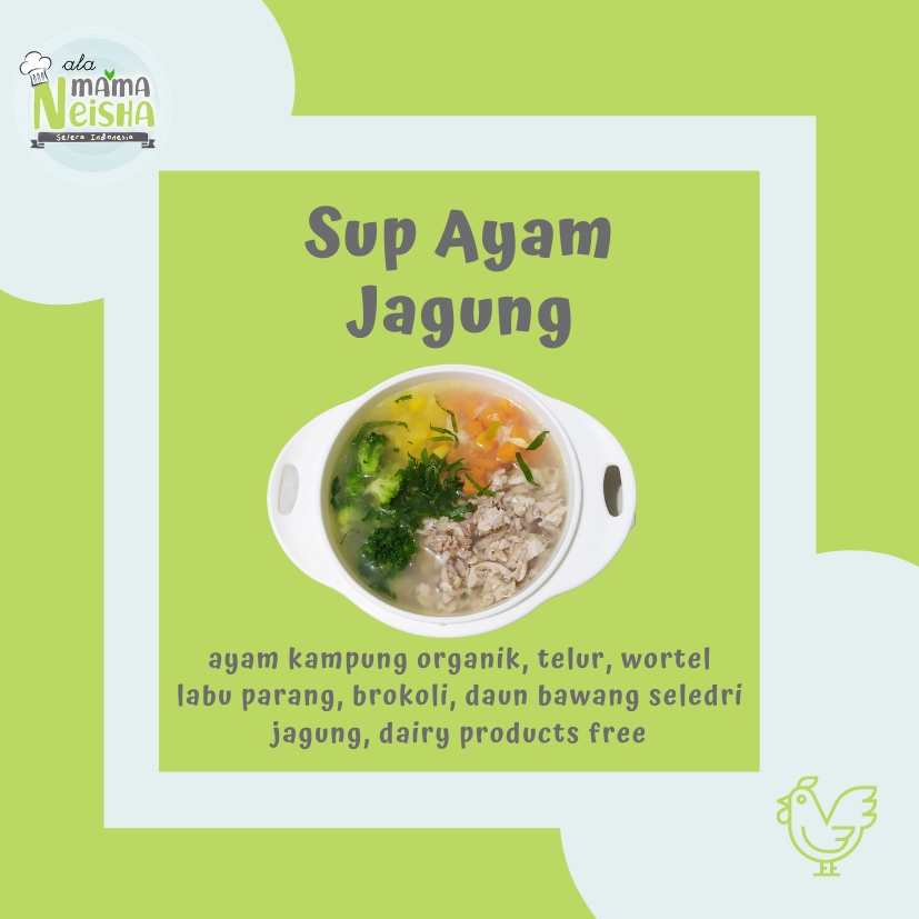 

Sup Ayam Jagung (Baby and Toddler Catering) - Katering Anak Sehat MPASI
