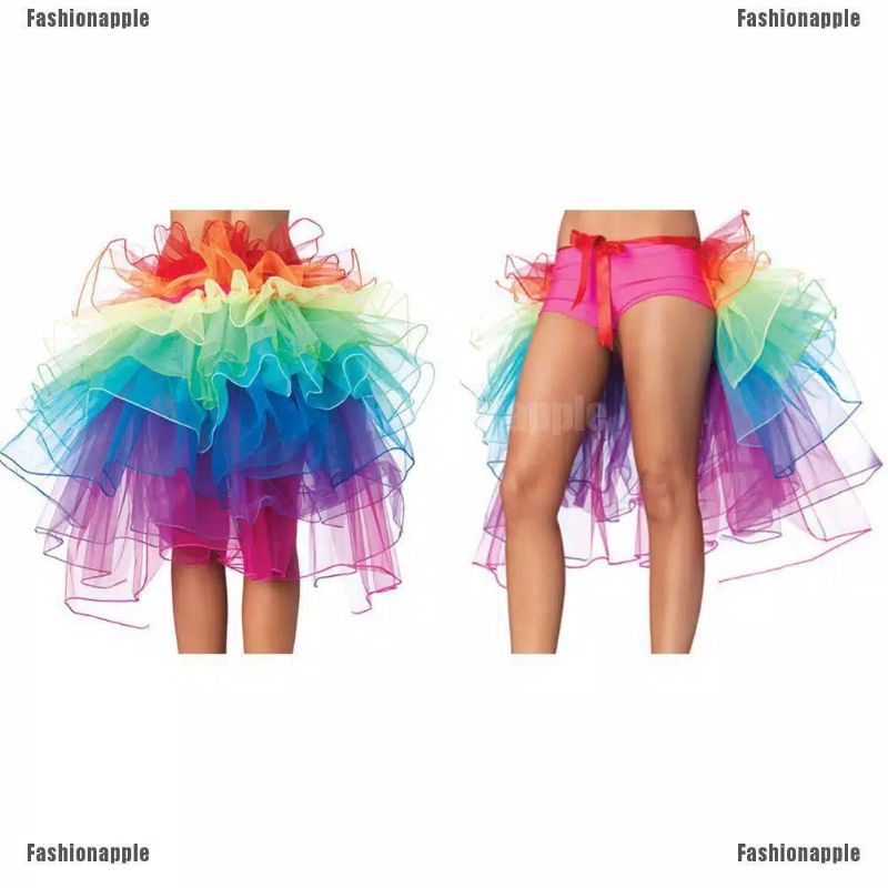 Rok tutu rainbow