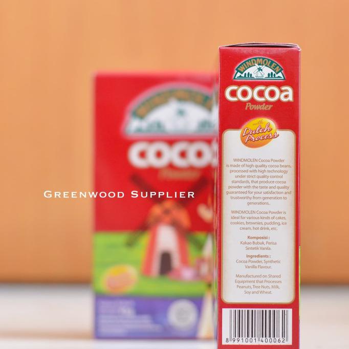 

Promo Awal tahun Windmolen Cocoa Powder / Coklat Bubuk - 45G Cuci Gudang Awal Tahun