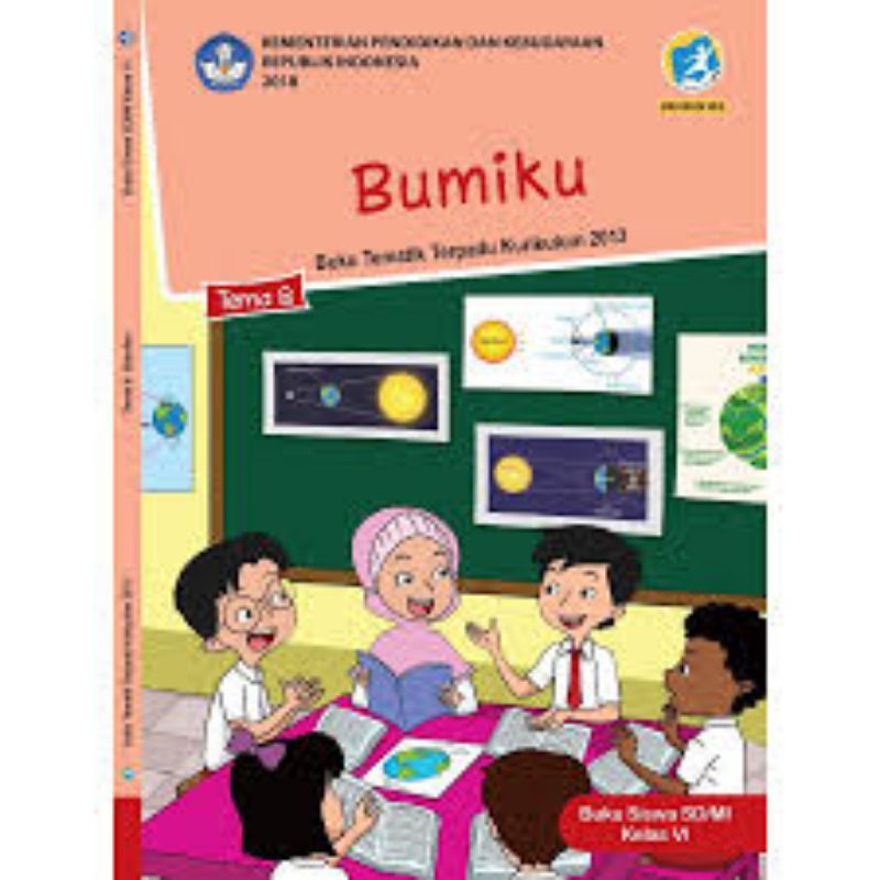 

Kelas 6 Siswa - Buku Tematik Terpadu K.13 Tema 8 Bumiku Semester 2