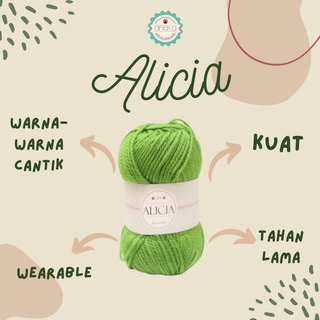 Image of thu nhỏ KATALOG - Benang Rajut Wool Alicia Yarn 3 #1