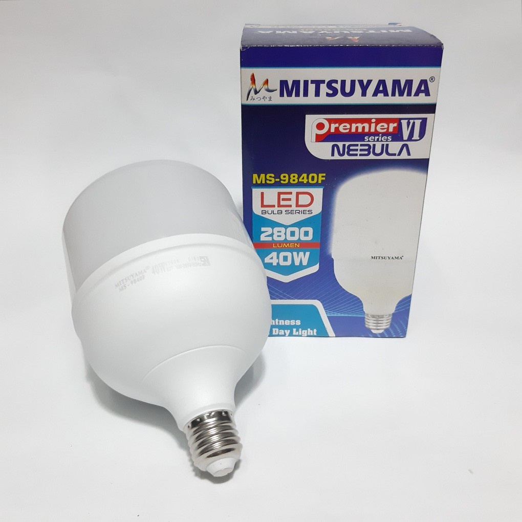 Bohlam lampu LED 40 watt MS 9840F Mitsuyama Nebula Premier