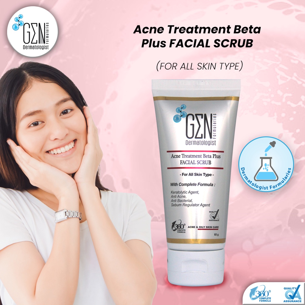 GEN Acne Treatment Beta Plus Facial Scrub