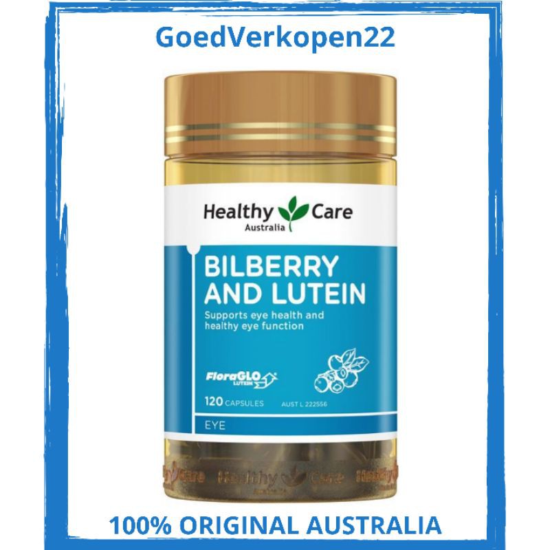 Healthy Care Bilberry & Lutein 120 Kapsul