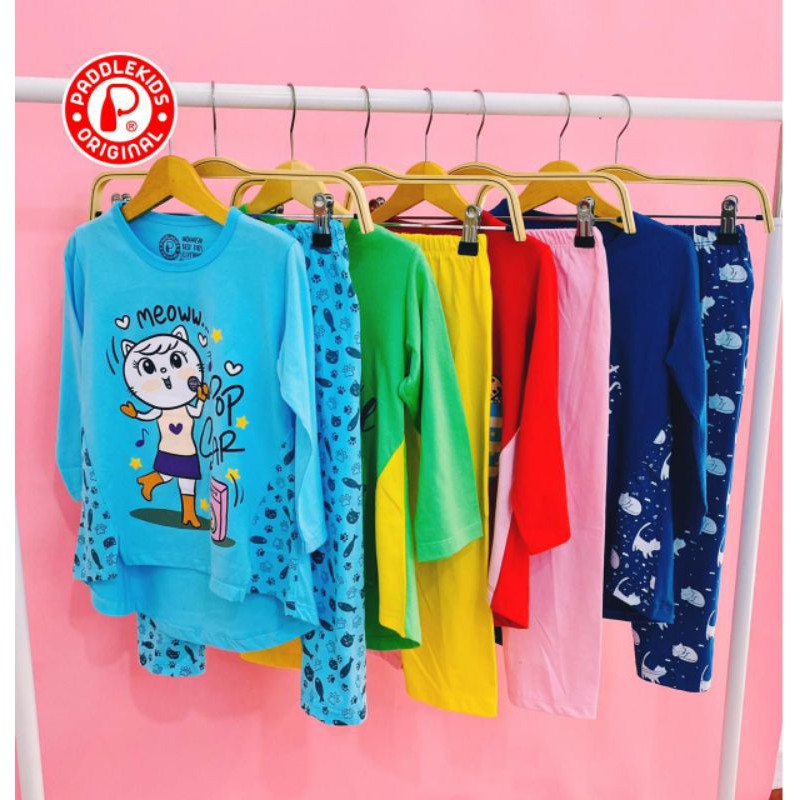 SALE RANDOM MOTIF Paddle Setelan Anak Panjang 4_12 (2_10 Thn) Arumi