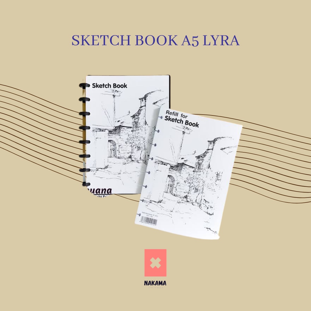 

Sketchbook A5 Lyra / Buku Sketsa