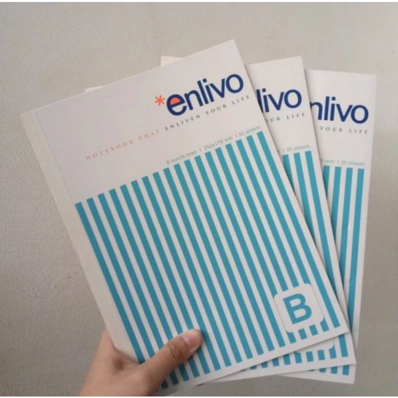 

buku tulis kampus boxy murah enlivo 30 lembar