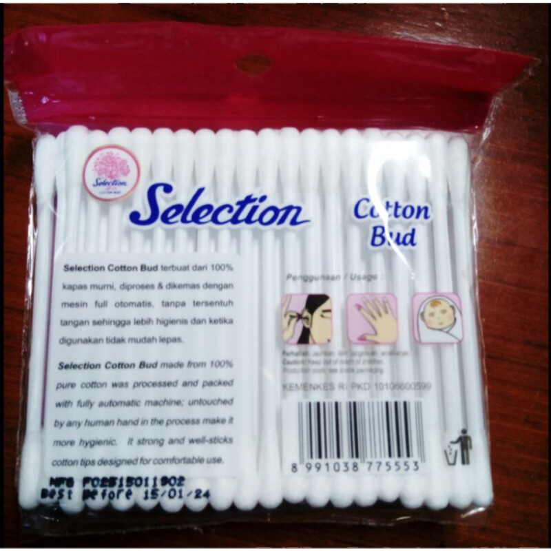 Cotton Bud Selection Isi 100 Korek Kuping