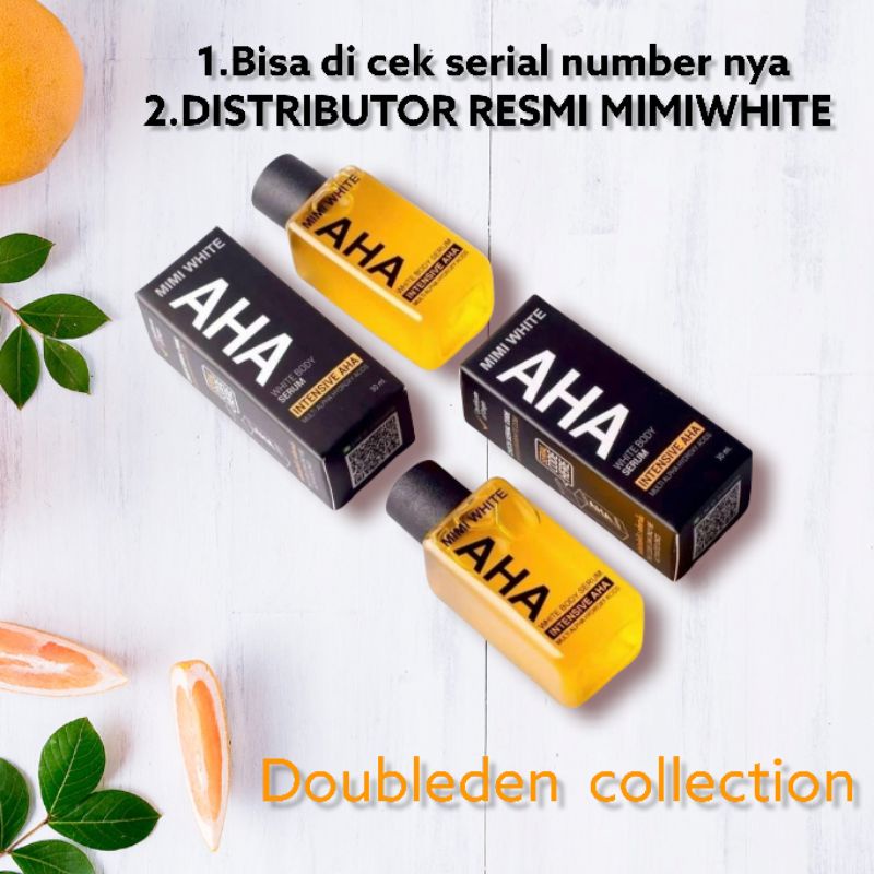 Mimi white AHA Serum 30ml Mimi white AHA ORIGINAL BPOM HALAL