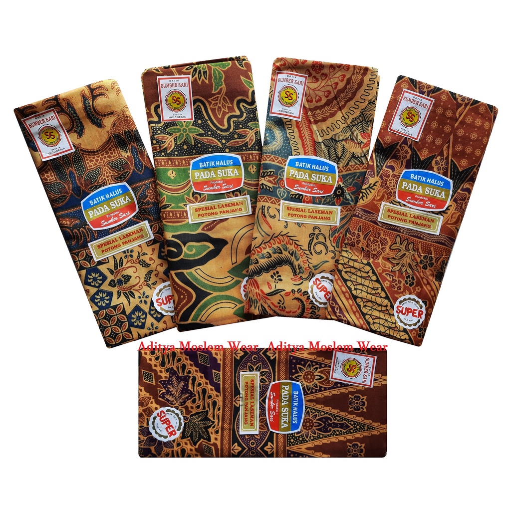 PAKET HEMAT 5 PCS KAIN SARUNG WANITA JARIK MELAHIRKAN SARUNG BATIK PADASUKA