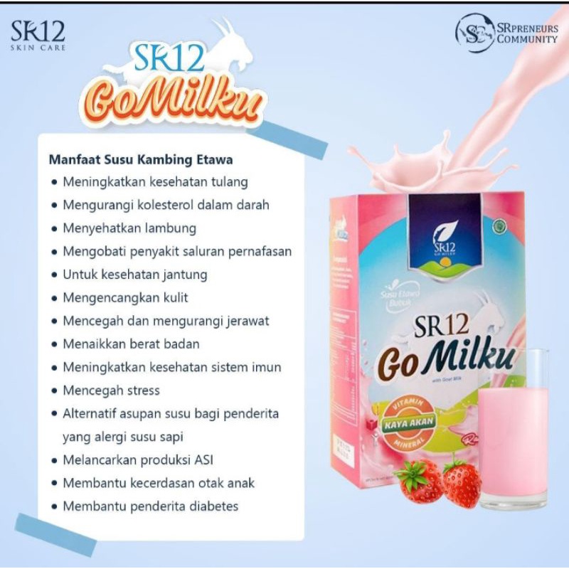 

GOMILKU SUSU KAMBING ETAWA SR12