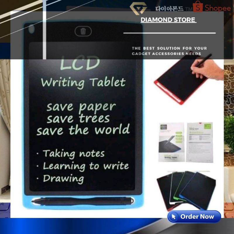 DRAWING PAD 8.5 / PAPAN TULIS LCD WRITING TABLE / WRITING PAD