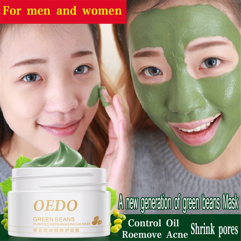 [Bisa COD] Oedo Masker Wajah Lumpur Mengupas Jerawat Komedo Masker Perawatan Remover Wajah