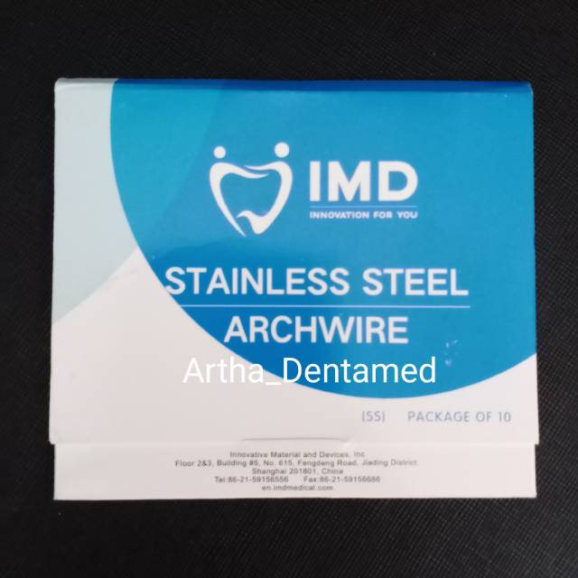 Dental Stainles wire / kawat stainles dental /niti  SS wire IMD isi 10 pcs