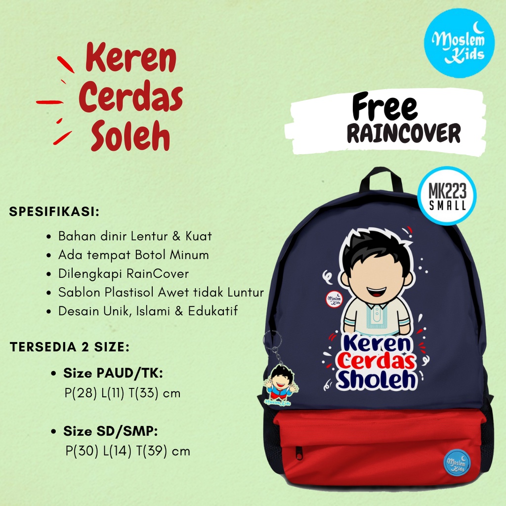 Tas anak islami TK paud