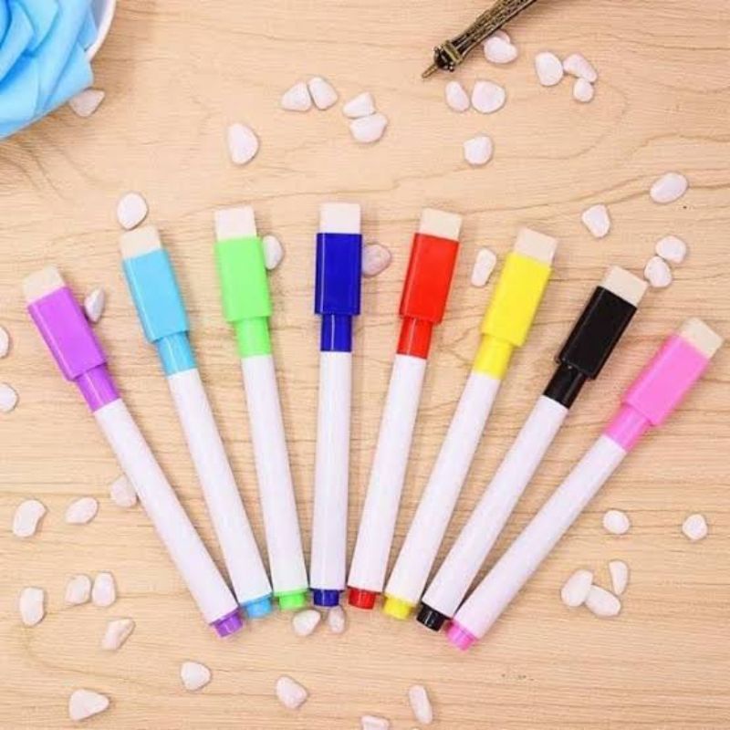 

spidol warna wipe and clean | 8 warna