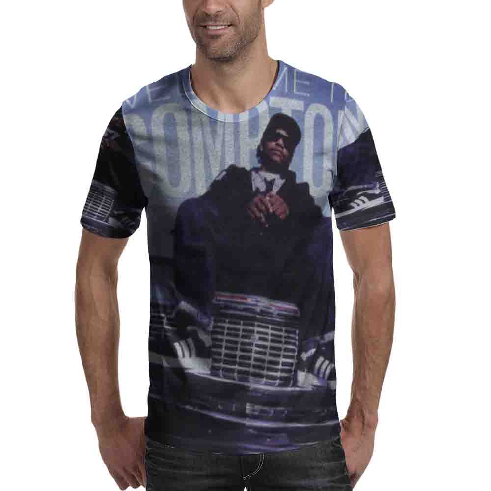 Tshirt Eazy E Real Compton Kaos Fullprint Bahan Polyester Jersey