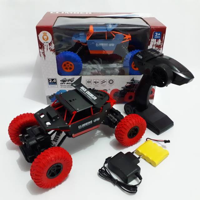 JD Toys RC rock climber 4x4 rock crawler mobil remot