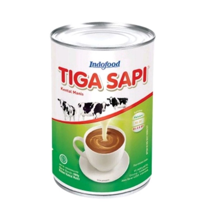 

Tiga sapi susu kental manis 480 gram