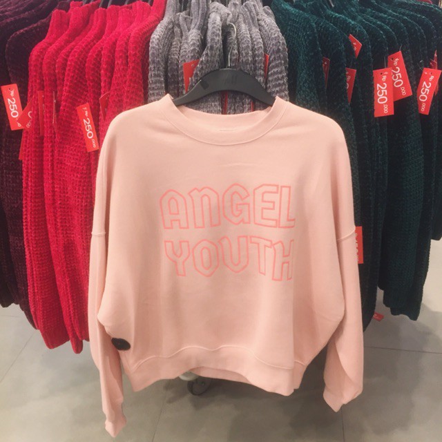 KOREA RAJUT LUCU HITAM BIRU LANGIT UNGU / SWEATER HNM SALE