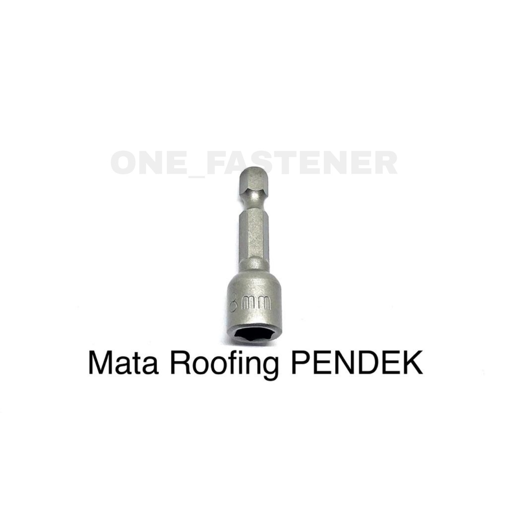 m298 Mata Roofing Bor PENDEK Nut Setter 8mm Magnet Adjuster 42mm