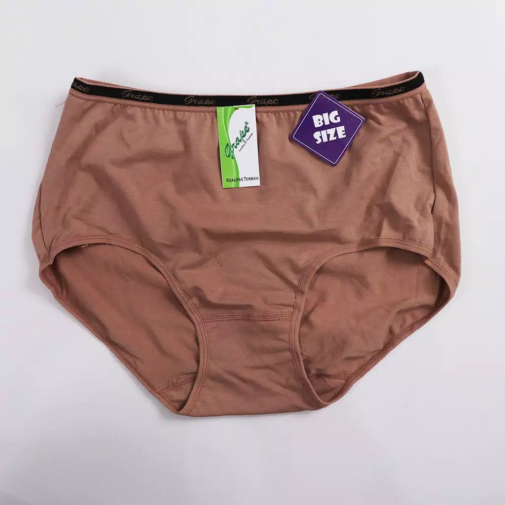 COD Cd Celana Dalam Jumbo Big Size Extra Size Grape Underwear