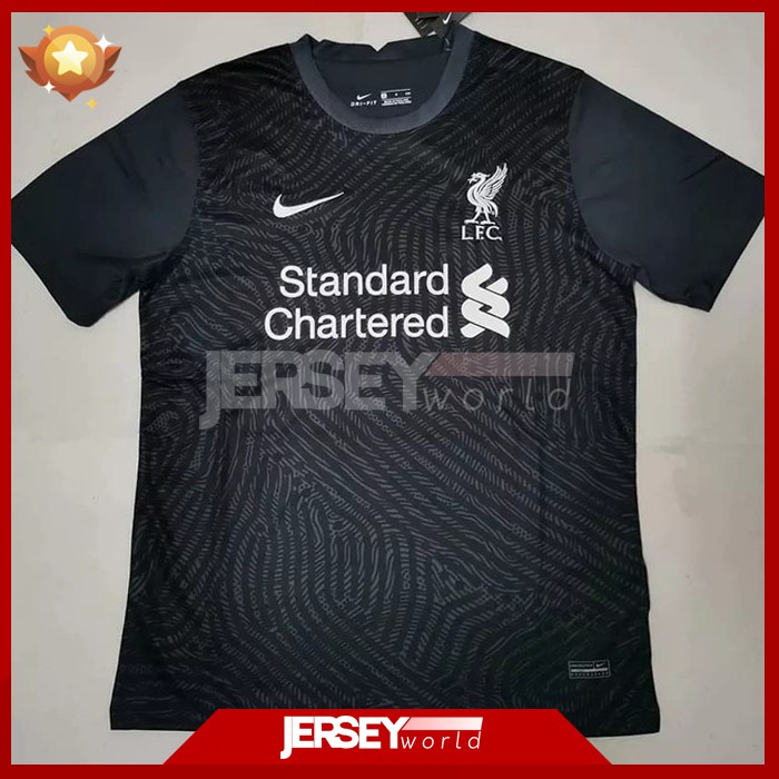 Jersey Liverpool GK Kiper Hitam 2020-2021 PREMIUM GRADE ORI - Ada Big Size XXL 2XL XXXL 3XL