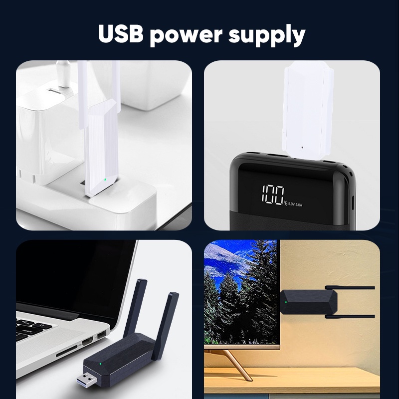Smartfish 300Mbps USB Wifi Wireless Adapter Network Dongle
