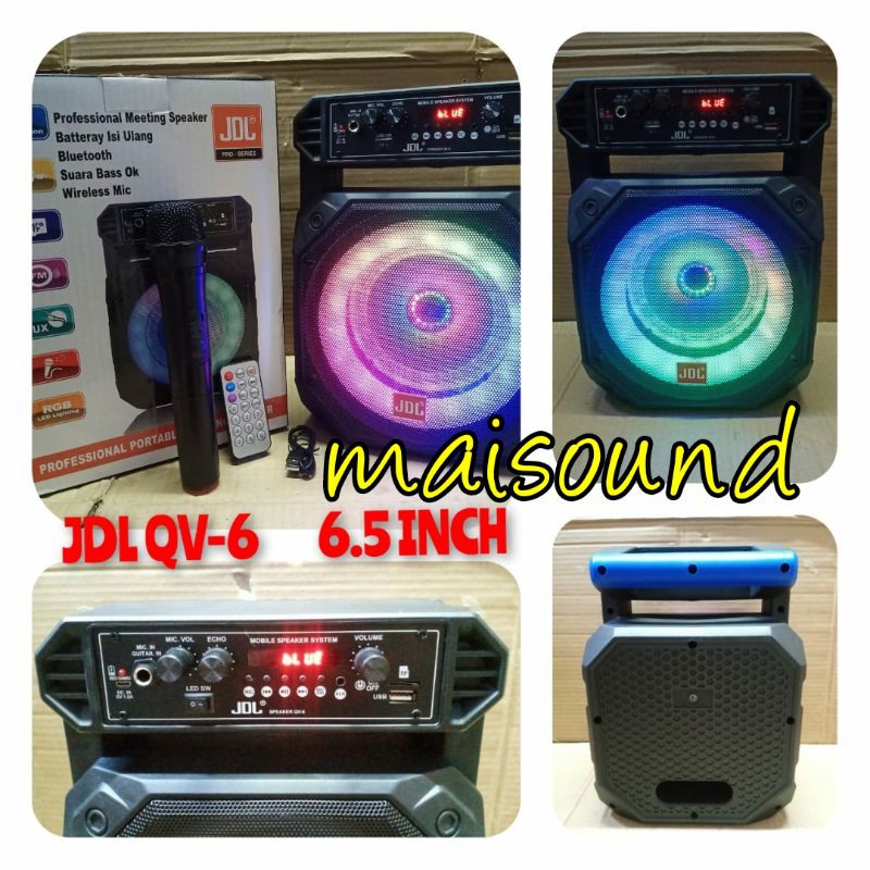 SPEAKER PORTABLE TANAKA T8008 6.5 INCH TANAKA T 8008 ANTI PECAH 6.5IN