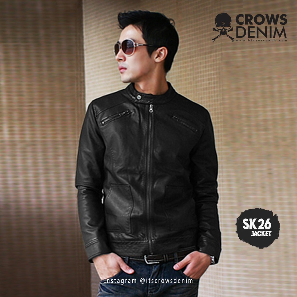 Jaket Kulit Rimuru Korean Style SK26