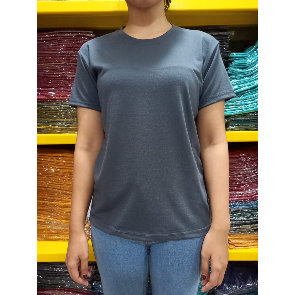 kaos polos wanita o-neck