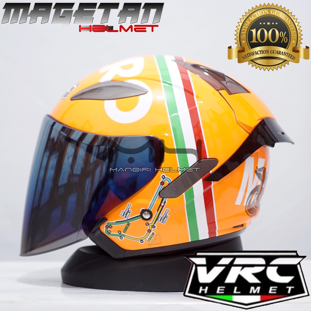 HELM CENTRO VRC MOTIF ORIGINAL _HELM CENTRO MOTIF Free Spoiler-Ferro Orange