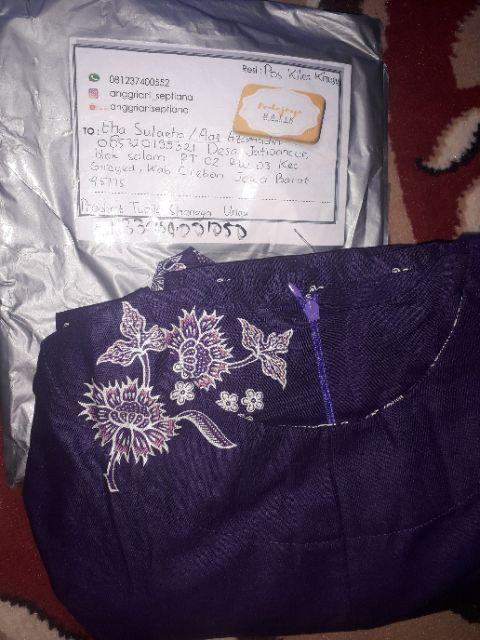 Tunik Batik Shanaya Lengan Lonceng Allsize Ld 105cm